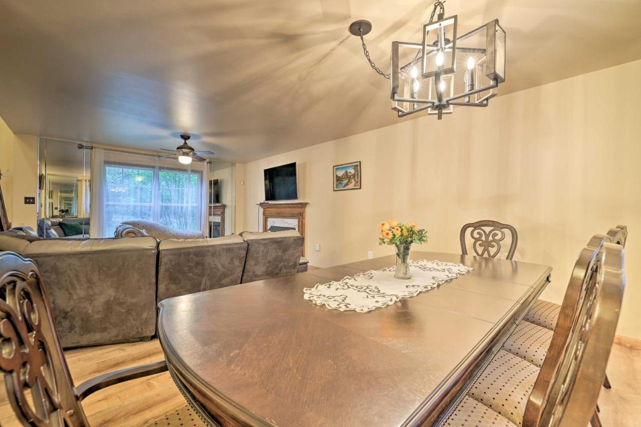 Spacious Tobyhanna Home With Lake Access And Fire Pit! Luaran gambar